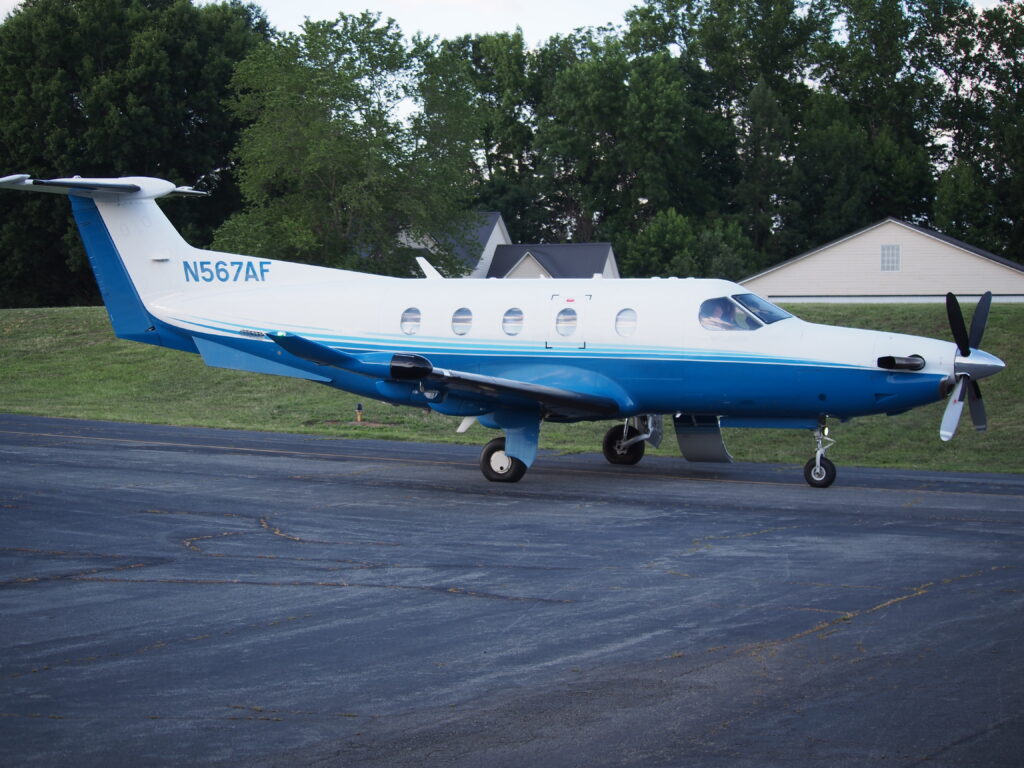 N567AF Pilatus PC-12 @ 14A Lake Norman Airpark -- Taken June 25th, 2021 by katt@cativerse.com [COMMERCIAL USE PROHIBITED WITHOUT PERMISSION]