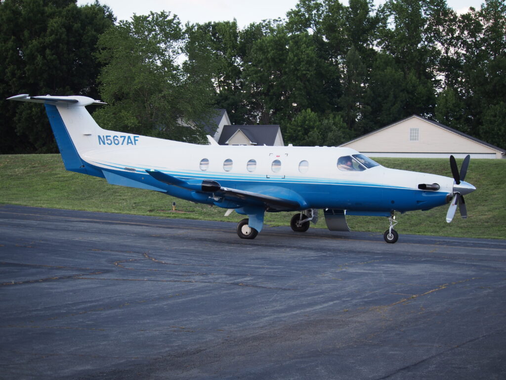 N567AF Pilatus PC-12 @ 14A Lake Norman Airpark -- Taken June 25th, 2021 by katt@cativerse.com [COMMERCIAL USE PROHIBITED WITHOUT PERMISSION]